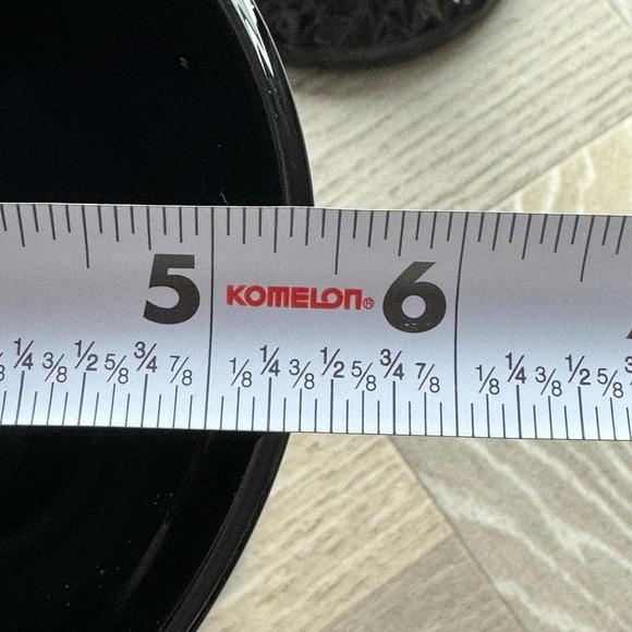 Vintage Black Tiara Cameo Glass Pedestal Candy Dish with Lid Diamond Cut Pattern - Picture 7 of 8